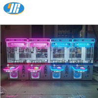 Usine en gros grue griffe Arcade Machine Mini peluche jouet monnayeur enfants impression numérique pas cher bonbons cadeau grue Amusement
