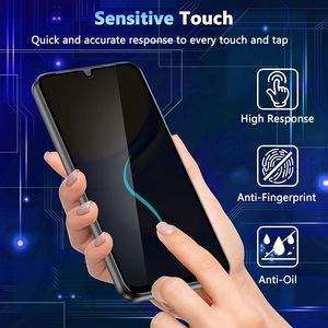 Protector de Pantalla de Vidrio Privacidad para Samsung A55 5G A54 A53 A52 A51 A35 A34 A33 A32 A31 A25 A24 A23 A14 A13, Película de Vidrio Anti-Espía - Product Image 4
