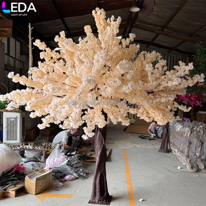 ฉากหลังดอกซากุระสีแอพริคอตสำหรับงานแต่งงาน ตกแต่งงานปาร์ตี้กลางแจ้ง LEDA - Product Image 2
