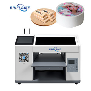 Gıda yazıcı için renk CMYK mürekkep hızlı baskı hızı ile yeni mobil uygulama kontrol yarı otomatik mürekkep püskürtmeli kek yazıcı - Product Image 2