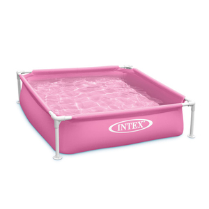 INTEX 57172 <span class=keywords><strong>Alberca</strong></span> portátil verano al aire libre MiniI marco rectángulo patio trasero Rosa niños Piscina - Product Image 2