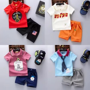 Conjuntos de Ropa Infantil de Algodón de Alta Calidad, Lote Mixto, Ropa de Verano para Niños y Niñas, Venta al Por Mayor - Product Image 3