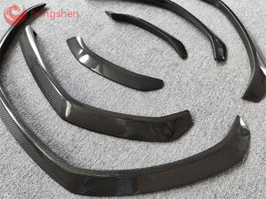 Kit de carrosserie de voiture en Fiber de carbone de Style supérieur garniture de roue sourcil garde-boue fusées pour Lamborghini URUS 2018-2019 - Product Image 5