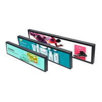 19.5 24 26 28.6 29 34 pouces écran d'étagère Ultra-Wided large moniteur écran bande Lcd barre écran affichage publicitaire