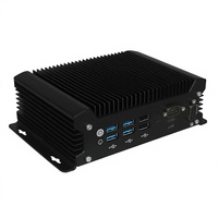 Mini PC Industrial sin Ventilador EVUC OEM Intel Core Ultra U5 U7, DDR5 64GB, LAN Dual, 2COM, 8USB, HDMI+DP, M.2 NVMe
