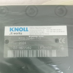 ปั๊มสกรู Knoll รุ่น KTS 32-64-T-G ชิ้นส่วนแกนมอเตอร์โลหะ อุตสาหกรรม ผลิตในเยอรมนี - Product Image 1