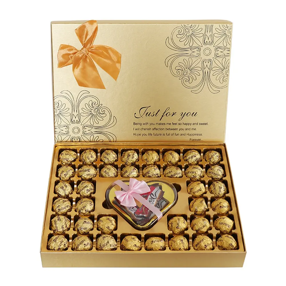 Доступен образец, картонная индивидуальная Роскошная перерабатываемая Подарочная коробка с клубничным шоколадом