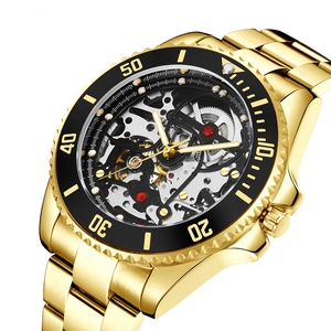 Reloj de Lujo Dorado para Hombre - Reloj de Marca de Moda - Reloj Mecánico Automático de Alta Calidad para Hombre - Product Image 3
