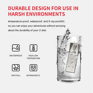 แฟลชไดรฟ์ USB โลโก้สั่งทำฟรี ความจุ 4GB 128GB 32GB 64GB เมมโมรี่สติ๊ก ยูดิสก์ ขนาดเล็ก วัสดุโลหะ สำหรับจัดเก็บข้อมูล - Product Image 4