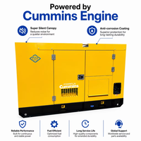 JSST Super Leiser Dieselgenerator 25KVA 35KVA 55kVA mit Fernstartsystem