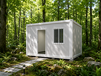 Maison conteneur modulaire de luxe de 40 pieds de haute qualité avec assemblage facile pour bureau à domicile et espace de vie