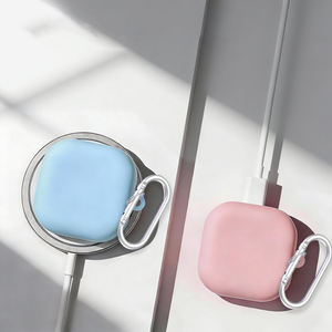 Funda Protectora de Silicona Color Caramelo para Auriculares <span class=keywords><strong>Samsung</strong></span> <span class=keywords><strong>Buds</strong></span> 4, Funda de Silicona para Auriculares <span class=keywords><strong>Samsung</strong></span> Galaxy <span class=keywords><strong>Buds</strong></span> 4 4pro - Product Image 2