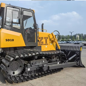 Maquinaria de Construcción Multifuncional, Bulldozer de Orugas de 8 y 10 Toneladas, Mini Bulldozer Totalmente Hidráulico - Product Image 1