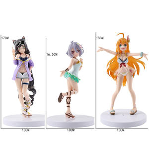 3 Styles 17cm Princess Connect! Figurine de dessin animé Re Dive Kyaru Pecorine Kokoro, maillot de bain fille, poupée en PVC, modèle à collectionner - Product Image 2