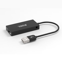 Cadeau de haute qualité LOGO OEM Slim 4-en-1 USB 2.0 Hub FCC CE ROHS Certificats Transfert de données 4 ports Ordinateur 480Mbps en stock