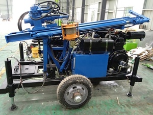 Giàn khoan quay chạy dầu diesel phổ biến ở Châu Phi, có hộp số và động cơ, độ sâu tối đa 300m, dùng cho khai thác mỏ & khoan giếng nước - Product Image 5