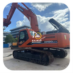 Liquidación: Excavadora de cadenas pesada Doosan DH420LC-7 original de Corea, usada. Envío gratis a todo el mundo. - Product Image 1