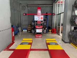 Máquina inteligente de alineación de ruedas <span class=keywords><strong>3D</strong></span>, alineación de ruedas de vehículos y automóviles con CE - Product Image 5