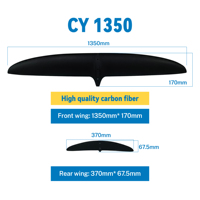 Hydrofoil de sport nautique haute performance ultraléger CY 1350 pour le surf