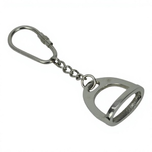 Decorative Accent Horse Stirrup Keyring Promotional And Collectable Gift <b>Key</b> <b>Rings</b> Wholesale Price Cast Aluminium Keychain Sales - Product Image 1