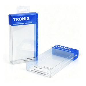 <b>Plastic</b> Clear PET folding <b>box</b> <b>BOX</b> Single Card Music CD Jewel Disc Storage Protective <b>Display</b> <b>Box</b> for CD - Product Image 6
