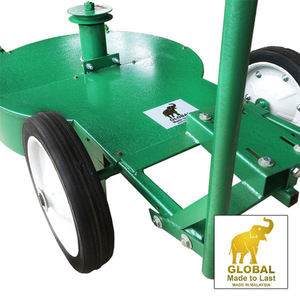 Meilleur prix 24 pouces de qualité industrielle tondeuse à gazon à main 4 temps hachoir à gazon outil de nettoyage de pelouse agricole - Product Image 4