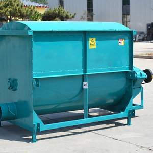 Mezcladora de Alimentos Eléctrica de 1000 kg con Placa de Acero para Mezclar Granos y Heno, Alimentación de Ganado - Product Image 2