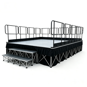 Kit de Escenario para Interiores y Exteriores, Sistema de Equipos de Escenario Personalizado, Plataforma de Escenario Inteligente de Aluminio en Venta - Product Image 1