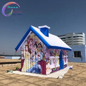 Meilleur design <span class=keywords><strong>Maison</strong></span> gonflable personnalisée <span class=keywords><strong>de</strong></span> dessin animé Chalet gonflable - Product Image 4