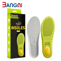 Semelles de massage en gros 4D Cloud Inserts, absorption des chocs, soutien de la voûte plantaire, semelles intérieures confort sportif