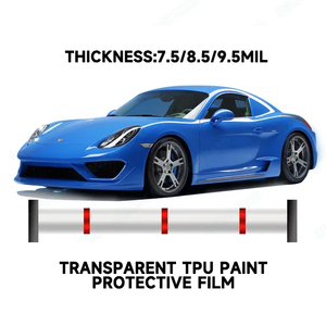 Rouleau de <span class=keywords><strong>film</strong></span> de protection de peinture (PPF) en TPU auto-cicatrisant, anti-rayures, anti-jaunissement, imperméable, pour enveloppement intégral du véhicule, 1,52 cm x 15 m, installation facile - Product Image 1
