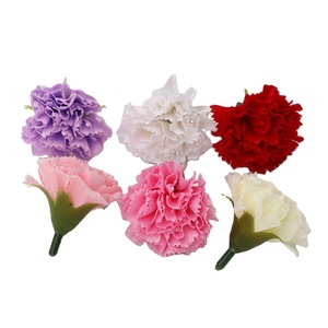 Cabezas de Flores de Jabón <span class=keywords><strong>Aida</strong></span> Carnation, Pequeñas, Artificiales, Material para Manualidades, Decoración de Cajas de Regalo, Ramos, Venta al Por Mayor - Product Image 5