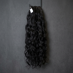 Extensions de cheveux humains bouclés non traités, tissage profond, faites à la main, pour exportateurs en gros - Product Image 1