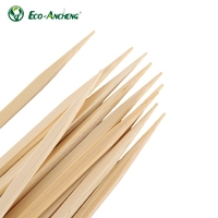 Brochettes jetables en bambou de qualité supérieure, écologiques, rondes, pour la restauration et les événements, prix de gros