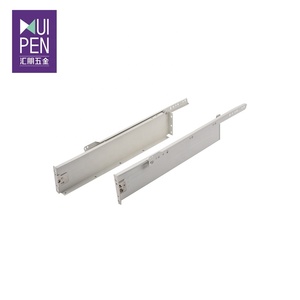 Good quality Metal Box Drawer Slide with rolling drawers box for Kitchen wardrobe powder coated drawer slide rail metal box