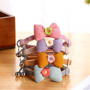 <span class=keywords><strong>Collar</strong></span> de gatito, decoración de lazo encantador, vestido diario, joyería para el cuello, accesorio para el cuello de Mascota, <span class=keywords><strong>Collar</strong></span> de gatito con campana - Product Image 6