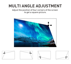 Fliyin Ultra HD 4K Máy Chiếu Bỏ Túi Xách Tay DLP LED Mini Rạp Hát Tại Nhà Android Full HD Video Thông Minh Di Động Máy Chiếu Wifi chúng tôi - Product Image 5