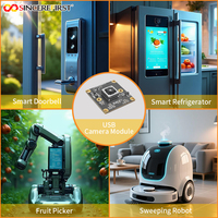 Module de caméra Starlight CMOS Sensor IMX298 16MP 4K USB 2.0 UVC PDAF autofocus avec mini PCB pour vision industrielle, IAoT et kiosque intelligent