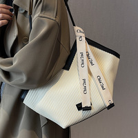Sacs à Main de Luxe Décontractés et Simples pour Femmes, Sacs à Main de Marque en PU Ouvert, Portefeuilles Pures Couleurs pour Femmes de Marques Célèbres