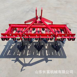 Cultivateur agricole série 3Z, 3 rangs, rouge, multifonctionnel, pour utilisation avec tracteur en champ et en jardin - Product Image 1