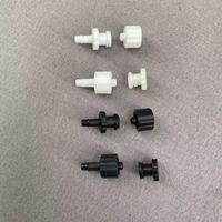 LETOP 50Set/lot Konektor Tabung Tinta Printer Inkjet Male Female 4MM 6MM untuk Sambungan Selang Tinta