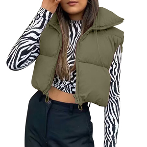 Gilet donna Gilet corto P3535-fashion Outwear Gilet - Product Image 3