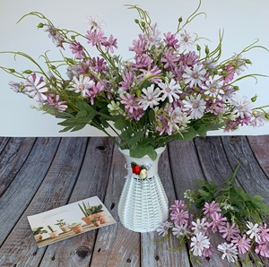 Venta Directa de Fábrica: Crisantemos Holandeses Artificiales, Margaritas, Cosmos, Accesorios de Decoración para Bodas, Hogar y Fotografía para el Día de San Valentín - Product Image 4