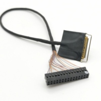 Câble d'affichage LCD LVDS 40Pin LED avec interfaces à deux canaux et 6 bits