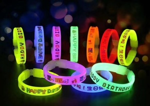 새로운 프로그래밍 가능한 원격 제어 Led 팔찌 M3 터치 Led 팔찌 RFID 라이트 업 깜박이는 빛 Led 빛나는 팔찌 - Product Image 4