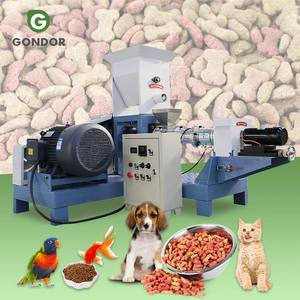 Extrusora de Alimentos para Perros de Doble Tornillo, Máquina Automática para Hacer Pellets de Pescado y Pollo, Tecnología Japonesa - Product Image 1