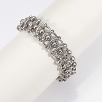Mode Vintage Bracelet En Acier Inoxydable Hommes Tendance Personnalité Scorpion Crocodile Centipede Bracelet Décorations Bijoux