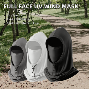 Máscara Facial Completa Unisex con Protección UV, a Prueba de Viento, para Motociclismo, Deportes, Protección para el Cuello, Transpirable, para Uso Diario y Profesional - Product Image 2