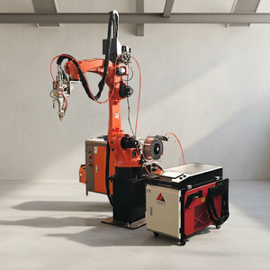 เครื่องเชื่อมหุ่นยนต์อัตโนมัติ 6 แกน พร้อมหัวเลเซอร์อุตสาหกรรมและกล้อง CCD สำหรับยานยนต์/พลังงานใหม่ และการผลิตแผ่นโลหะ - Product Image 1