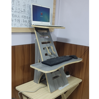 Escritorio Plegable Portátil Ajustable 2021, Superventas, con Logotipo Personalizado para Dormitorio o Escuela, Diseño Minimalista en Madera Contrachapada